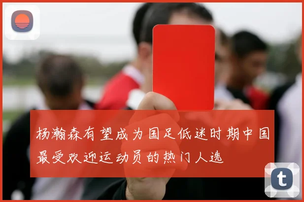 杨瀚森有望成为国足低迷时期中国最受欢迎运动员的热门人选