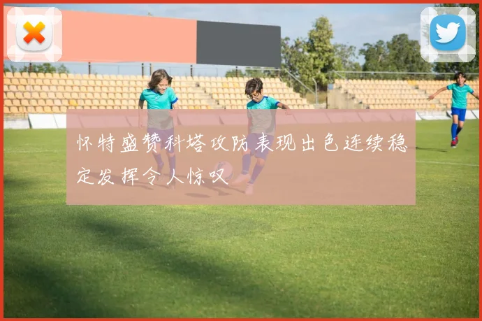 怀特盛赞科塔攻防表现出色连续稳定发挥令人惊叹